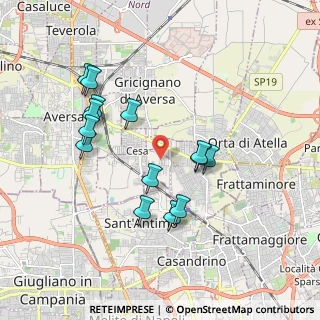 Mappa Via Giovanni Amendola, 81030 Cesa CE, Italia (1.91286)
