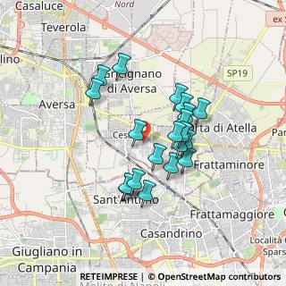 Mappa Via Giovanni Amendola, 81030 Cesa CE, Italia (1.527)
