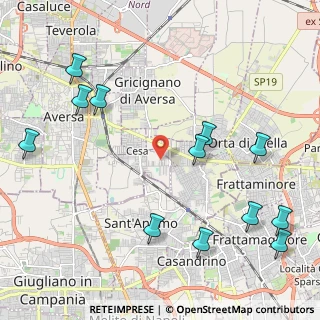 Mappa Via Giovanni Amendola, 81030 Cesa CE, Italia (2.86833)