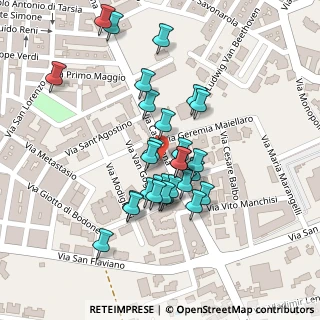 Mappa Via Van Gogh, 70014 Conversano BA, Italia (0.09655)