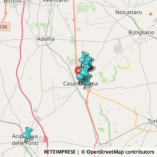 Mappa Via Montale, 70010 Casamassima BA, Italia (1.78273)