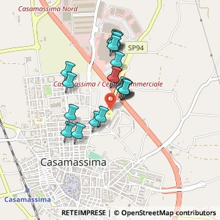 Mappa Via Noicàttaro, 70100 Casamassima BA, Italia (0.389)