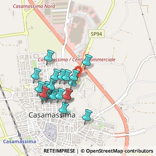 Mappa Via Noicàttaro, 70100 Casamassima BA, Italia (0.472)