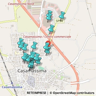 Mappa Via Noicàttaro, 70100 Casamassima BA, Italia (0.556)