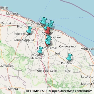 Mappa Via Noicàttaro, 70100 Casamassima BA, Italia (10.45786)
