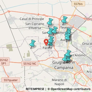 Mappa Via Carlo Pezone, 81030 Parete CE, Italia (3.732)