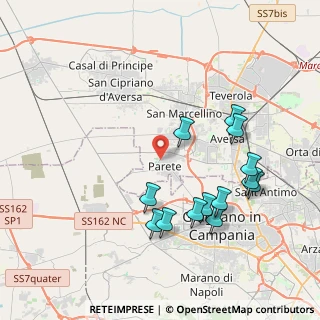 Mappa Via Carlo Pezone, 81030 Parete CE, Italia (4.39538)