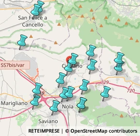 Mappa Via Alcide de Gasperi, 80033 Cicciano NA, Italia (4.58895)