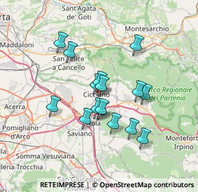 Mappa Via Roccarainola, 80033 Cicciano NA, Italia (6.05813)