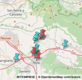 Mappa Via Roccarainola, 80033 Cicciano NA, Italia (3.03818)