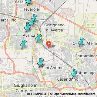 Mappa Via Turati, 81030 Cesa CE, Italia (2.87)