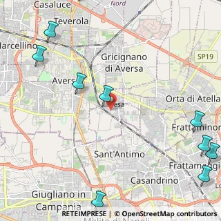 Mappa Via Turati, 81030 Cesa CE, Italia (3.88385)