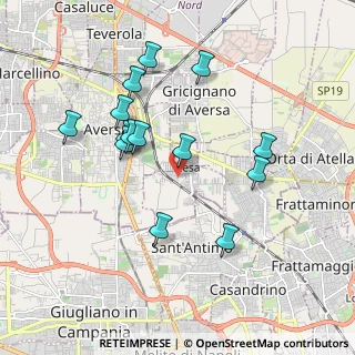 Mappa Via Turati, 81030 Cesa CE, Italia (1.93714)