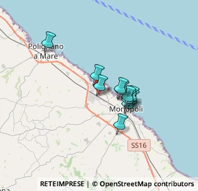 Mappa Via Fogazzaro, 70043 Monopoli BA, Italia (2.45091)