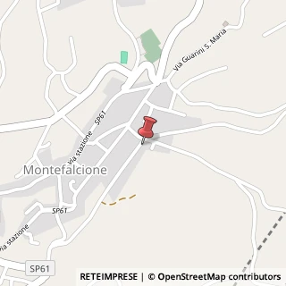 Mappa Viale Padre Accurso, 37, 83030 Montefalcione, Avellino (Campania)