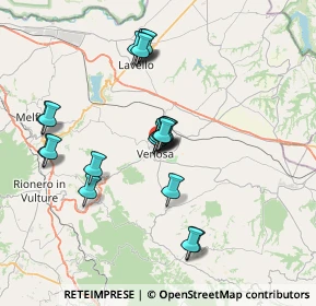 Mappa Piazza Umberto I', 85029 Venosa PZ, Italia (7.281)
