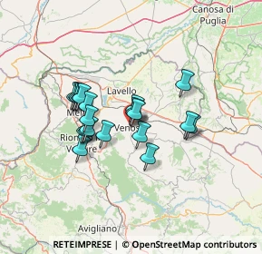 Mappa Piazza Umberto I', 85029 Venosa PZ, Italia (11.3555)