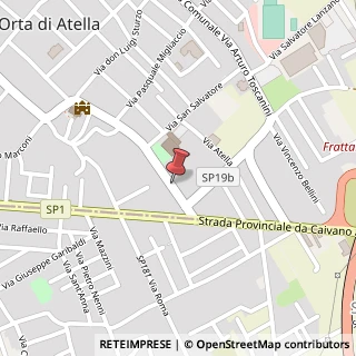 Mappa Corso Alcide de Gasperi, 44, 81030 Orta di Atella, Caserta (Campania)