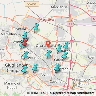 Mappa Corso Alcide de Gasperi, 81030 Orta di Atella CE, Italia (4.53071)