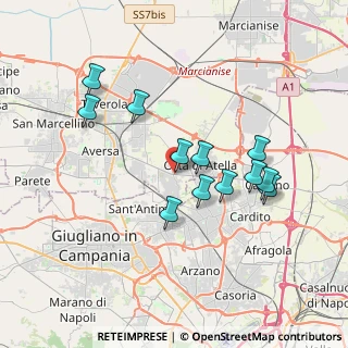 Mappa SP 2, 81030 Succivo CE, Italia (3.55583)