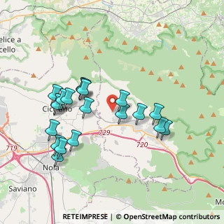 Mappa Via Parroco Ercolino, 83021 Avella AV, Italia (3.9755)