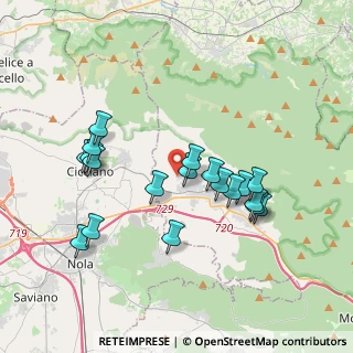 Mappa Via Parroco Ercolino, 83021 Avella AV, Italia (3.83579)