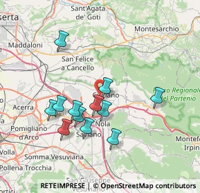 Mappa Viale della Repubblica, 80033 Cicciano NA, Italia (7.12583)
