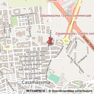 Mappa Via Grazia Deledda, 77, 70010 Casamassima, Bari (Puglia)