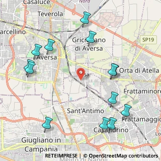 Mappa Via Filippo Turati, 81030 Cesa CE, Italia (2.76692)