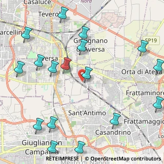 Mappa Via Filippo Turati, 81030 Cesa CE, Italia (3.06765)