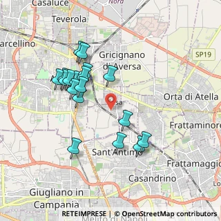 Mappa Via Filippo Turati, 81030 Cesa CE, Italia (1.89722)