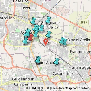 Mappa Via Filippo Turati, 81030 Cesa CE, Italia (1.888)
