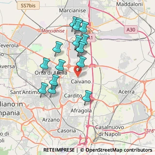 Mappa 80023 Caivano NA, Italia (3.69688)
