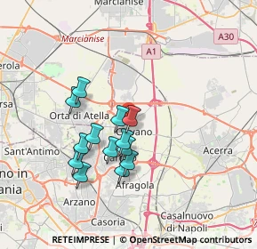 Mappa 80023 Caivano NA, Italia (3.21615)