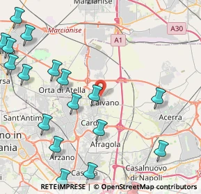 Mappa 80023 Caivano NA, Italia (6.51)