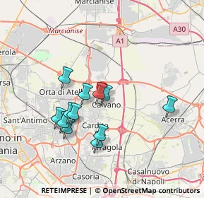 Mappa 80023 Caivano NA, Italia (3.4125)