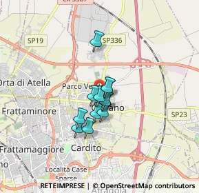 Mappa 80023 Caivano NA, Italia (1.05333)