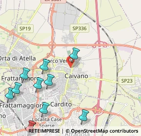 Mappa 80023 Caivano NA, Italia (3.08182)