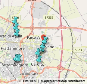 Mappa 80023 Caivano NA, Italia (2.23333)