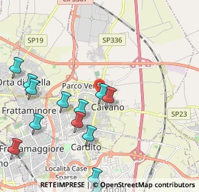 Mappa 80023 Caivano NA, Italia (2.64077)