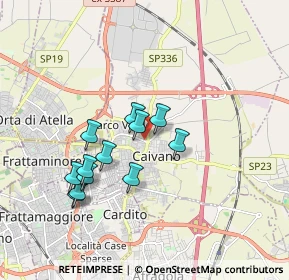 Mappa 80023 Caivano NA, Italia (1.67083)