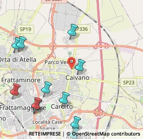 Mappa 80023 Caivano NA, Italia (2.91091)