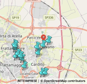 Mappa 80023 Caivano NA, Italia (2.53643)