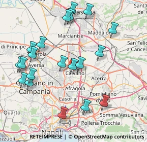 Mappa 80023 Caivano NA, Italia (9.5045)