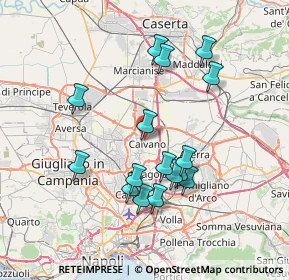 Mappa 80023 Caivano NA, Italia (7.4225)