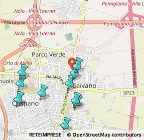 Mappa 80023 Caivano NA, Italia (1.23455)
