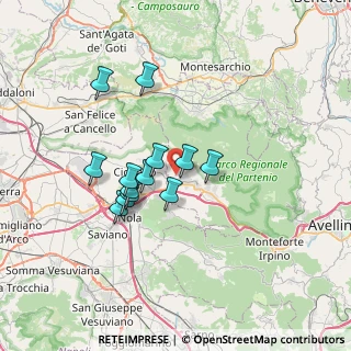 Mappa Via Tombe Romane, 83021 Avella AV, Italia (6.03846)