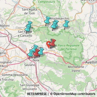 Mappa Via Tombe Romane, 83021 Avella AV, Italia (6.67308)
