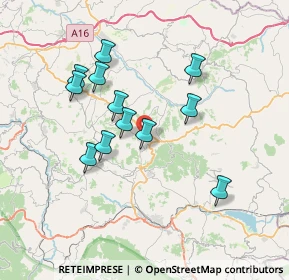 Mappa 83050 Rocca San Felice AV, Italia (6.91833)