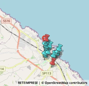 Mappa Via Marina del Mondo, 70043 Monopoli BA, Italia (1.34769)